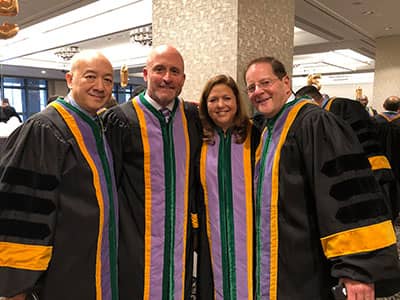 Dominic Michael Gioffre Jr. and colleagues Fellowship of the International College of Dentist(ICD)