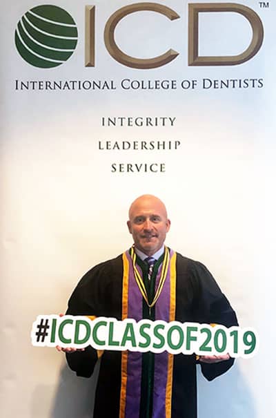 Dr. Dominic Michael Gioffre Jr. Fellowship of the International College of Dentist(ICD) Award
